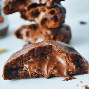Big Gooey Stuffed Cookies