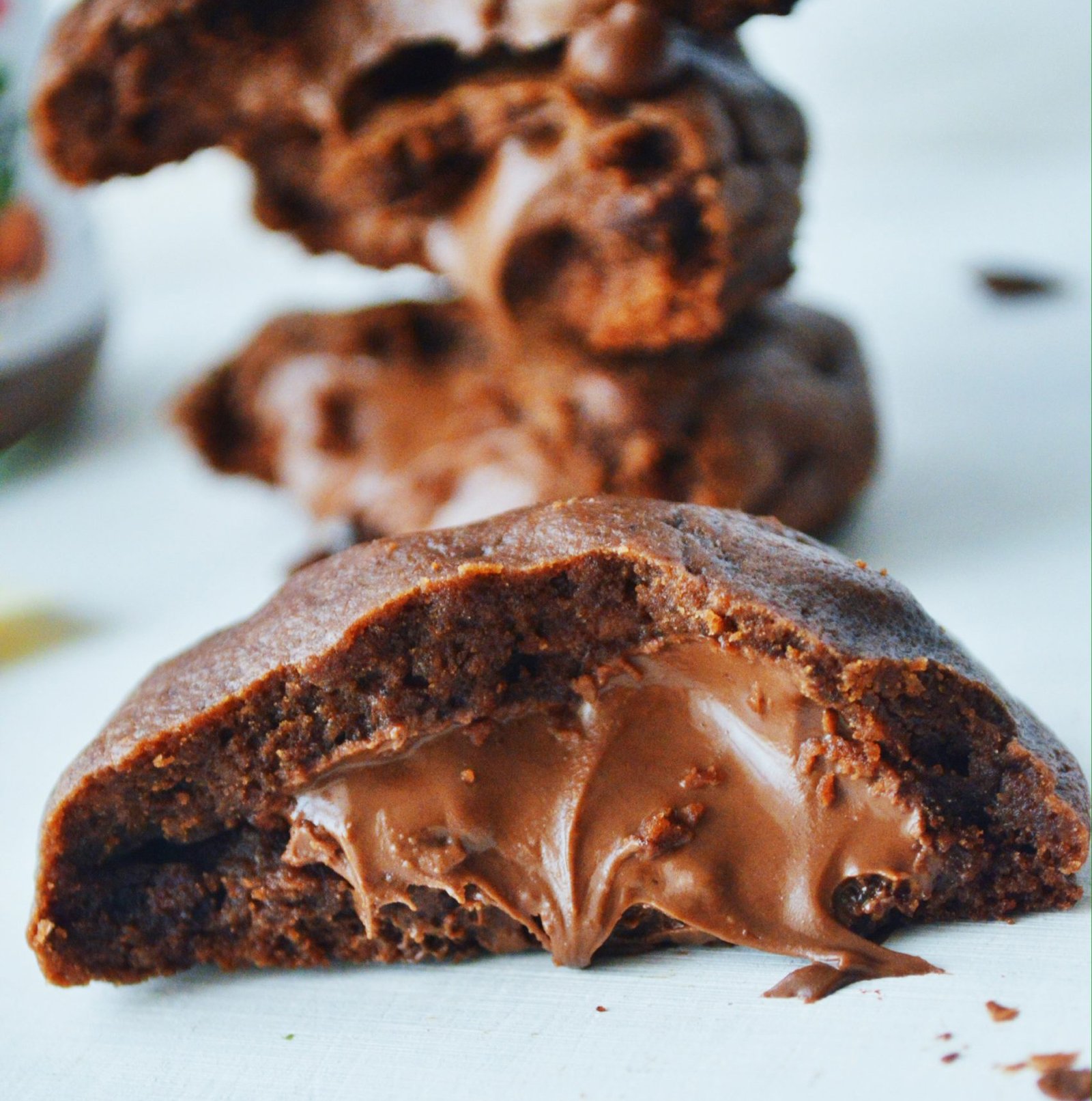 Big Gooey Stuffed Cookies